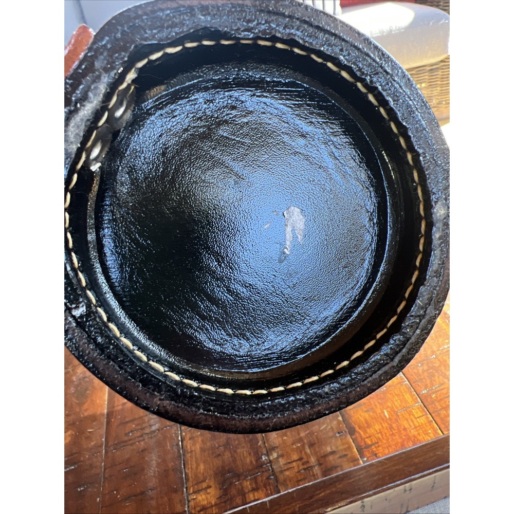United States Navy Leather Mug‎ by Elandah Leather - Picture 8 of 10